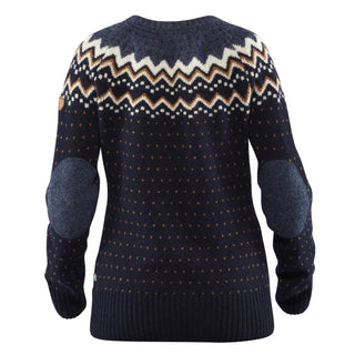 Fjallraven Womens Ovik Knit Sweater Dark Navy - Parasol Store
