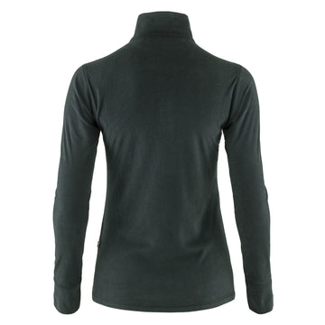 Fjallraven Womens Skare Microfleece Half Zip Black Fjallraven