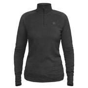 Fjallraven Womens Skare Microfleece Half Zip Dark Grey Fjallraven
