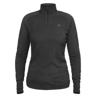 Fjallraven Womens Skare Microfleece Half Zip Dark Grey Fjallraven