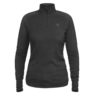 Fjallraven Womens Skare Microfleece Half Zip Dark Grey Fjallraven