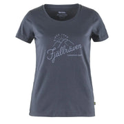 Fjallraven Womens Sunrise T-Shirt Navy - Parasol Store