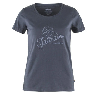 Fjallraven Womens Sunrise T-Shirt Navy - Parasol Store
