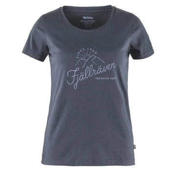 Fjallraven Womens Sunrise T-Shirt Navy - Parasol Store