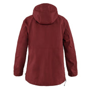 Fjallraven Womens Vardag Anorak Bordeaux Red Fjallraven