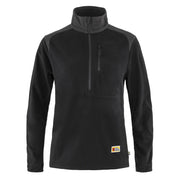 Fjallraven Womens Vardag Lite Fleece Black / Dark Grey Fjallraven