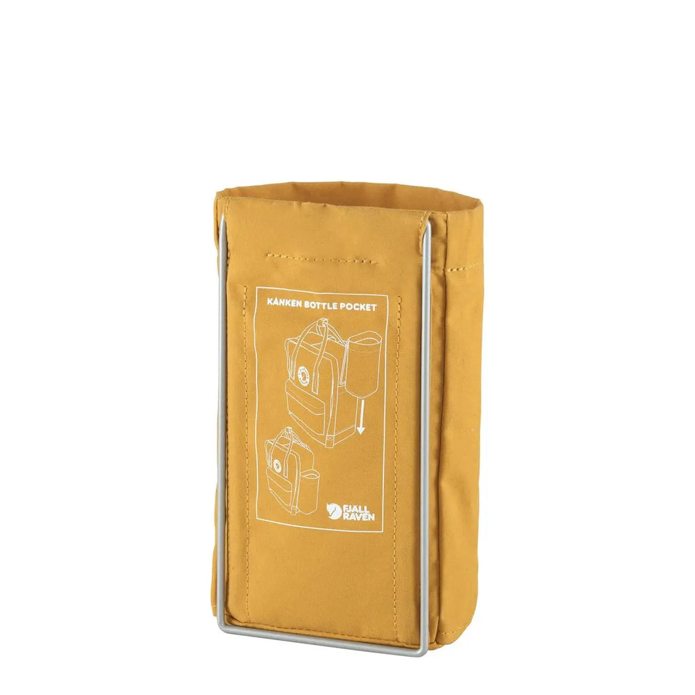 Fjallraven Kanken Bottle Pocket Ochre Fjallraven Kanken Bags