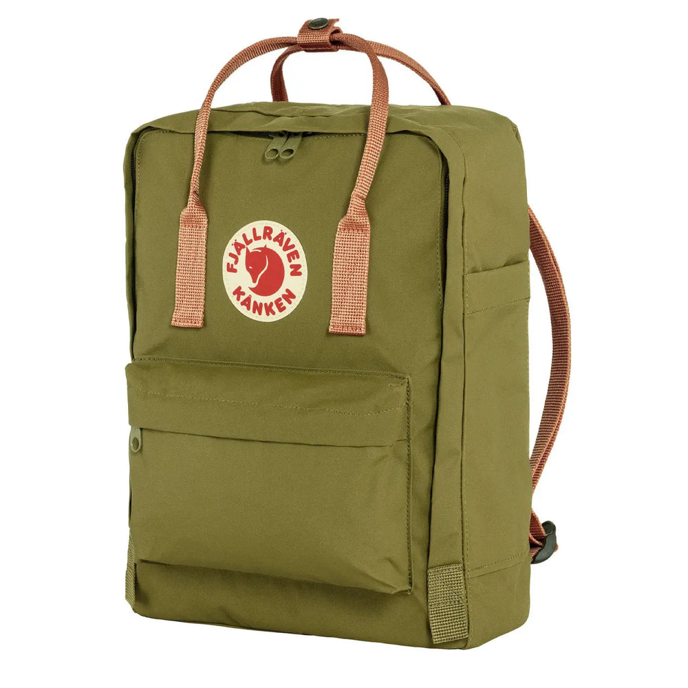 Fjallraven Kanken Classic Backpack Foliage Green / Peach Sand Fjallraven Kanken Bags