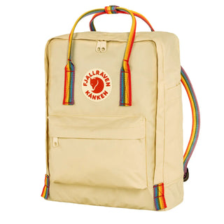 Fjallraven Kanken Rainbow Classic Backpack Light Oak / Rainbow Pattern Fjallraven Kanken Bags