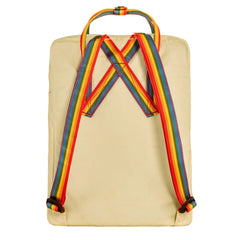 Fjallraven Kanken Rainbow Classic Backpack Light Oak / Rainbow Pattern Fjallraven Kanken Bags