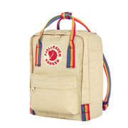 Fjallraven Kanken Rainbow Mini Light Oak-Rainbow Pattern Fjallraven Kanken Bags