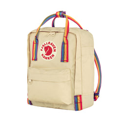 Fjallraven Kanken Rainbow Mini Light Oak-Rainbow Pattern Fjallraven Kanken Bags