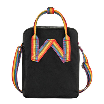 Fjallraven Kanken Rainbow Sling Black-Rainbow Pattern Fjallraven Kanken Bags