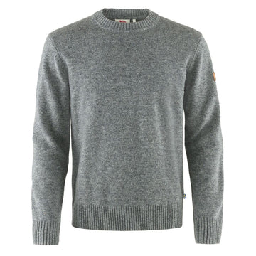 Fjallraven Ovik Round Neck Sweater Grey - Parasol Store