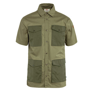 Fjallraven Raven Shirt S/S Green-Laurel Green Fjallraven