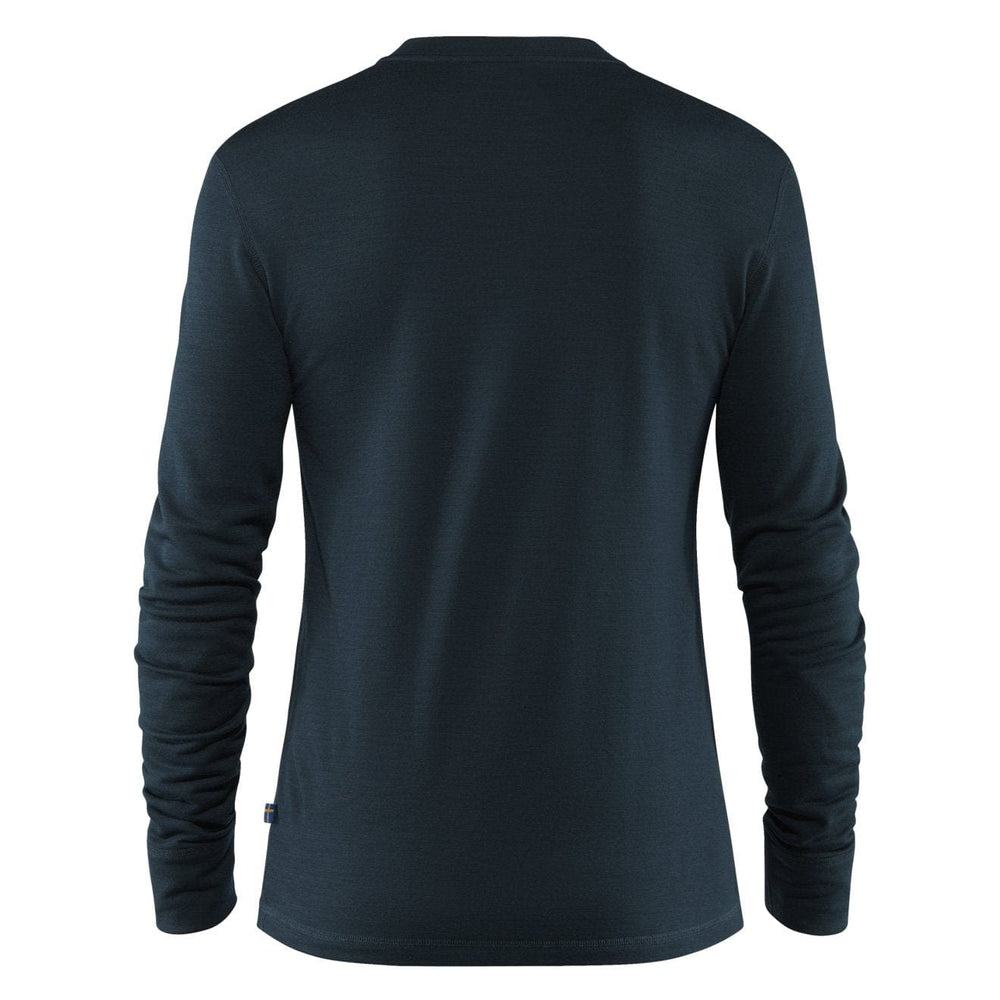Fjallraven Singi Merino Henley Dark Navy - Parasol Store