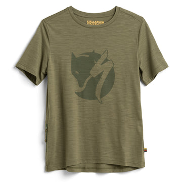 Fjallraven x Specialized Womens Wool T-shirt Green Fjallraven x Specialized