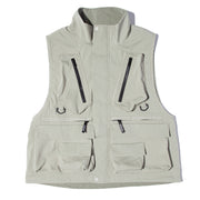 Gramicci By F/Ce. Hunting Vest Beige Gramicci