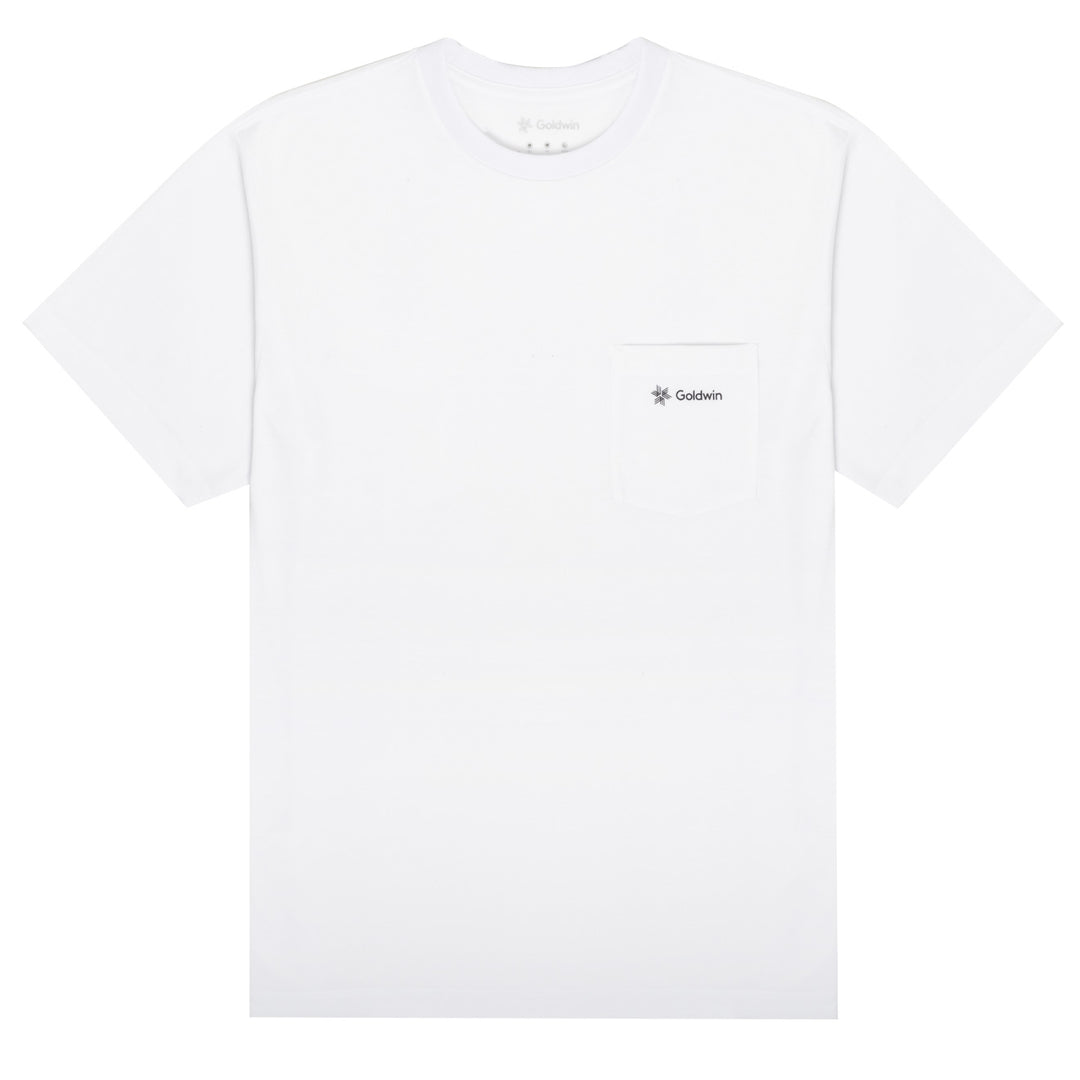 Goldwin Pocket T-Shirt White Goldwin