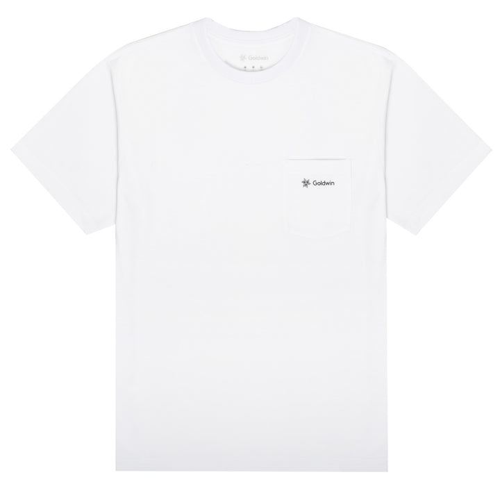 Goldwin Pocket T-Shirt White Goldwin
