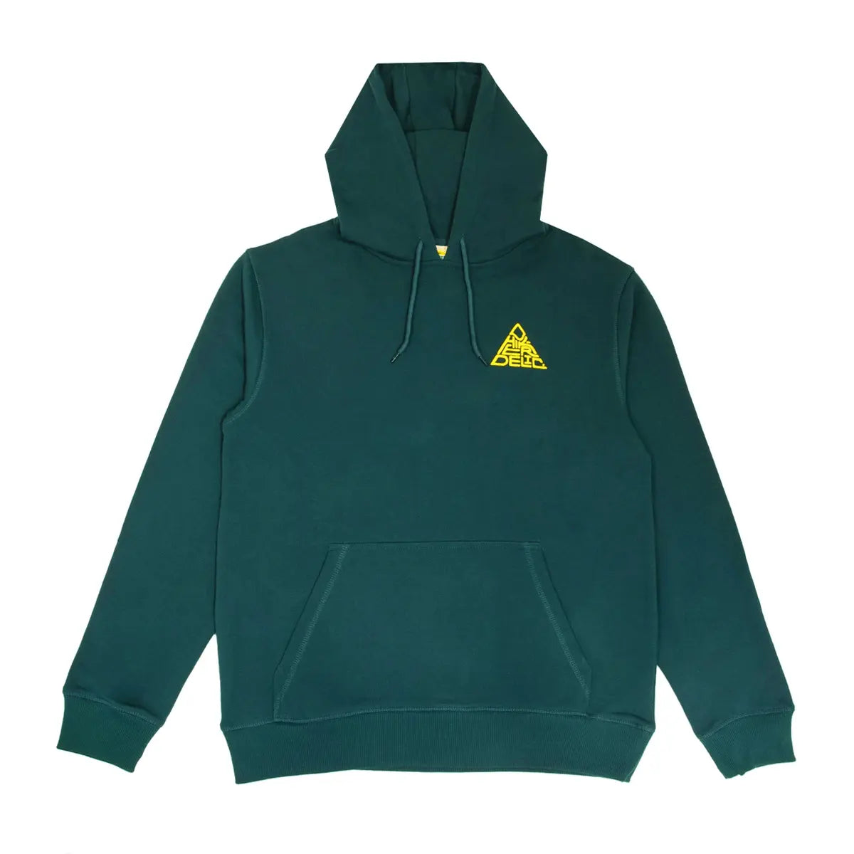 Mountain Logo Hoodie Bottle Green