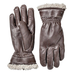 Hestra Deerskin Primaloft Glove Dark Brown Hestra