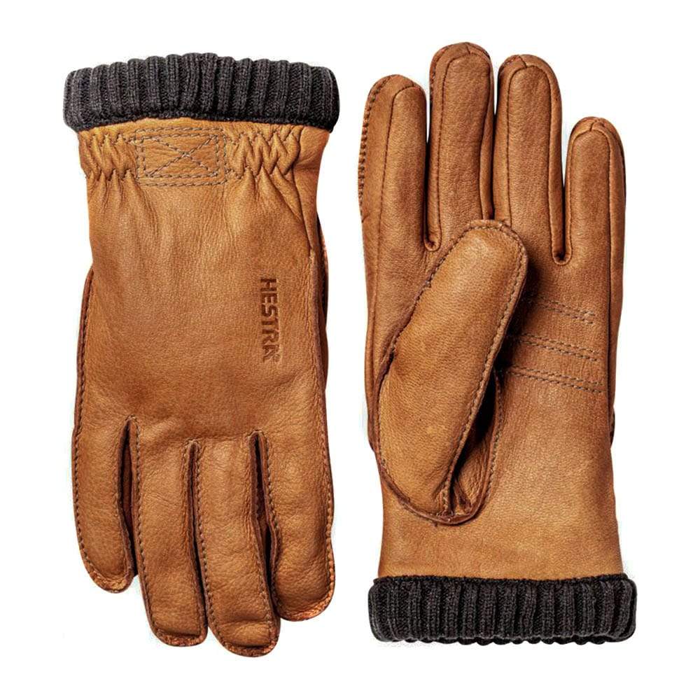 Deerskin Primaloft Rib Gloves Cork