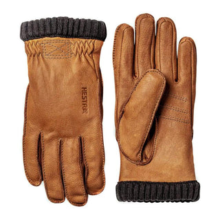 Hestra Deerskin Primaloft Rib Gloves Cork Hestra
