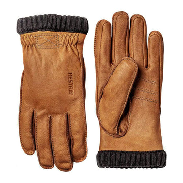 Hestra Deerskin Primaloft Rib Gloves Cork Hestra