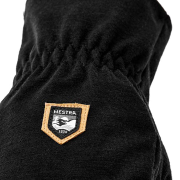 Hestra Merino Windwool Liner Glove Black Hestra