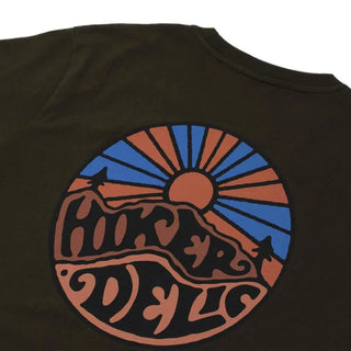 Hikerdelic Original Logo T-Shirt Military Green Hikerdelic