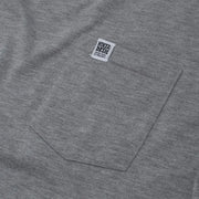 Hikerdelic Pocket T-Shirt Grey Marl Hikerdelic