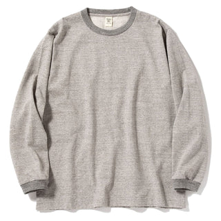 Jackman Dotsume High-density L/S T-Shirt Heather Gray Jackman