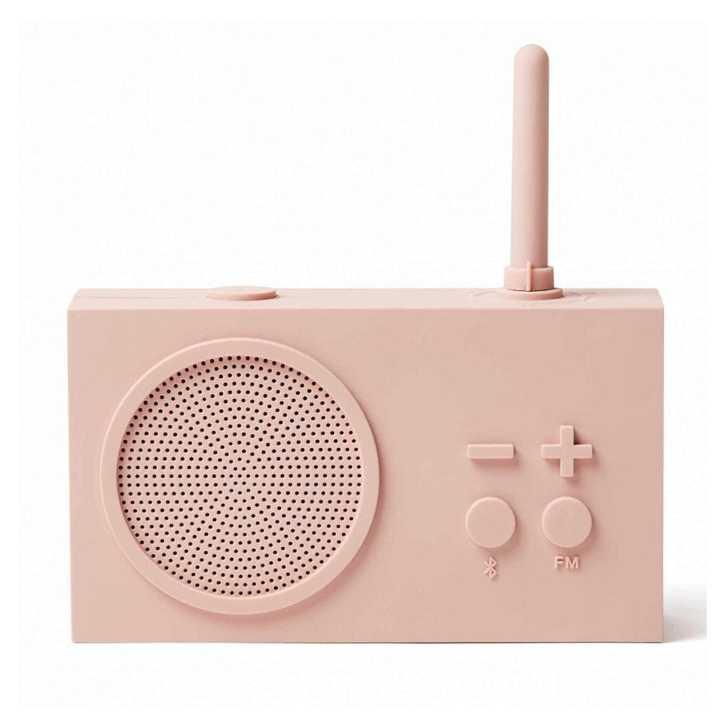 Lexon Tykho 3 Radio and Speaker Pink | Parasol Store