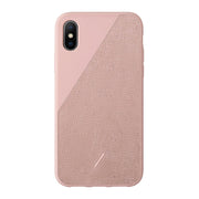 Native Union Clic Canvas iPhone XS Case Rose Native Union