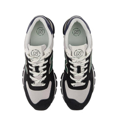 New Balance 574 Rugged Trainers Black / Green New Balance