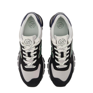 New Balance 574 Rugged Trainers Black / Green New Balance