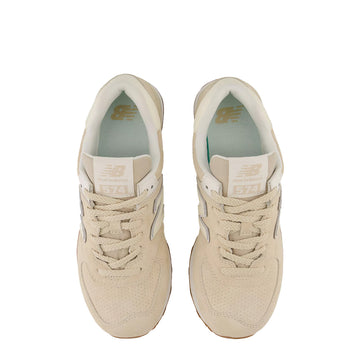 New Balance Womens 574 Trainers Sandstone / Angora New Balance