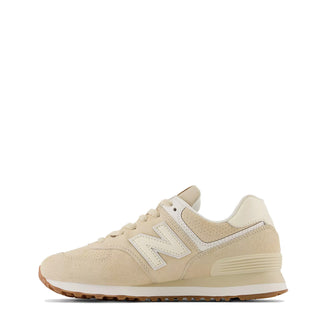New Balance Womens 574 Trainers Sandstone / Angora New Balance