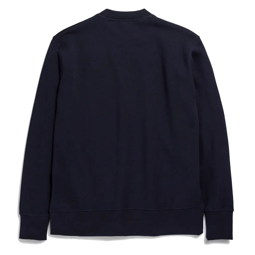 Norse Projects Arne Logo Sweat Dark Navy Norse Projects