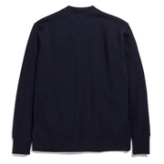 Norse Projects Arne Logo Sweat Dark Navy Norse Projects