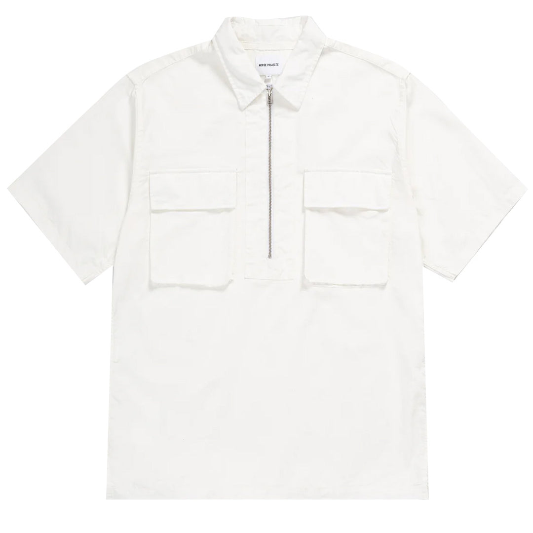 Norse Projects Ivan Cordura Tab Series SS Shirt White Norse Projects