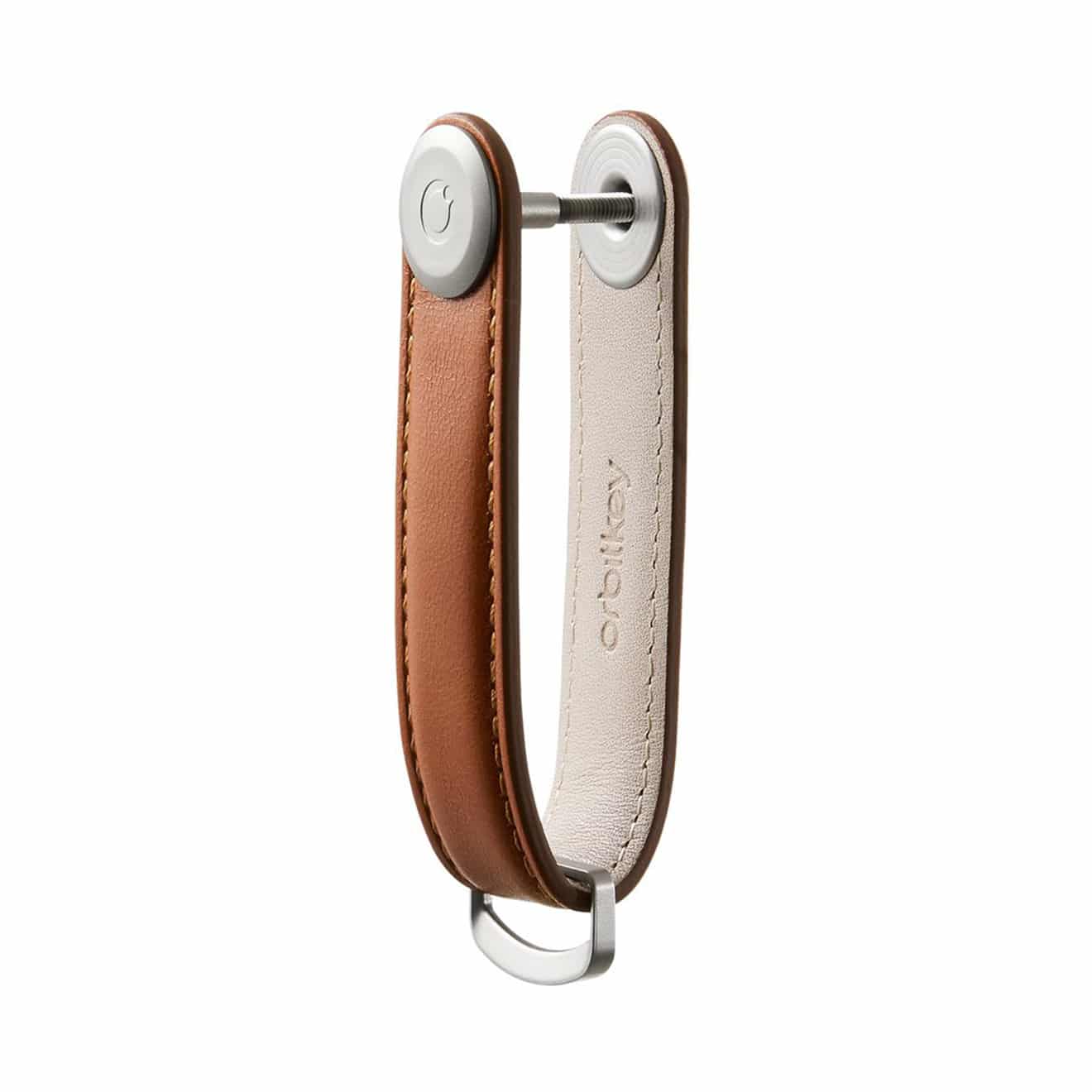 Orbitkey 2.0 Leather Keyring Cognac / Tan - Parasol Store