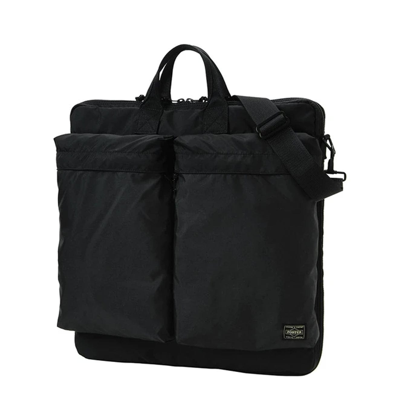 Porter-Yoshida and Co Force 2-Way Helmet Bag Black Porter-Yoshida and Co
