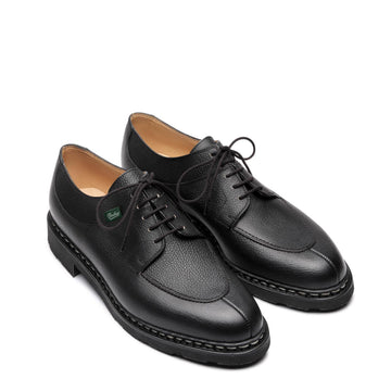 Paraboot Avignon Shoe Grained Black Leather Paraboot