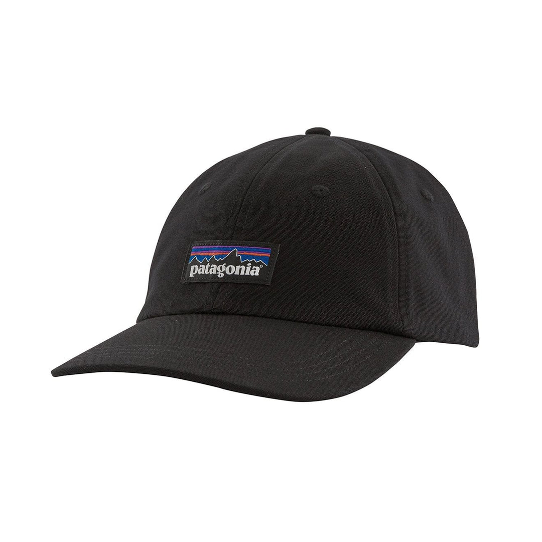 Patagonia P-6 Label Trad Cap Black - Parasol Store