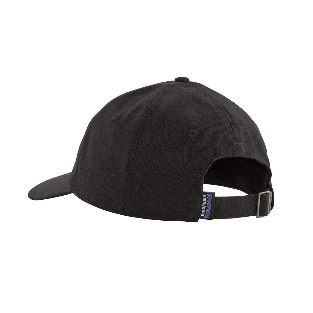 Patagonia P-6 Label Trad Cap Black - Parasol Store