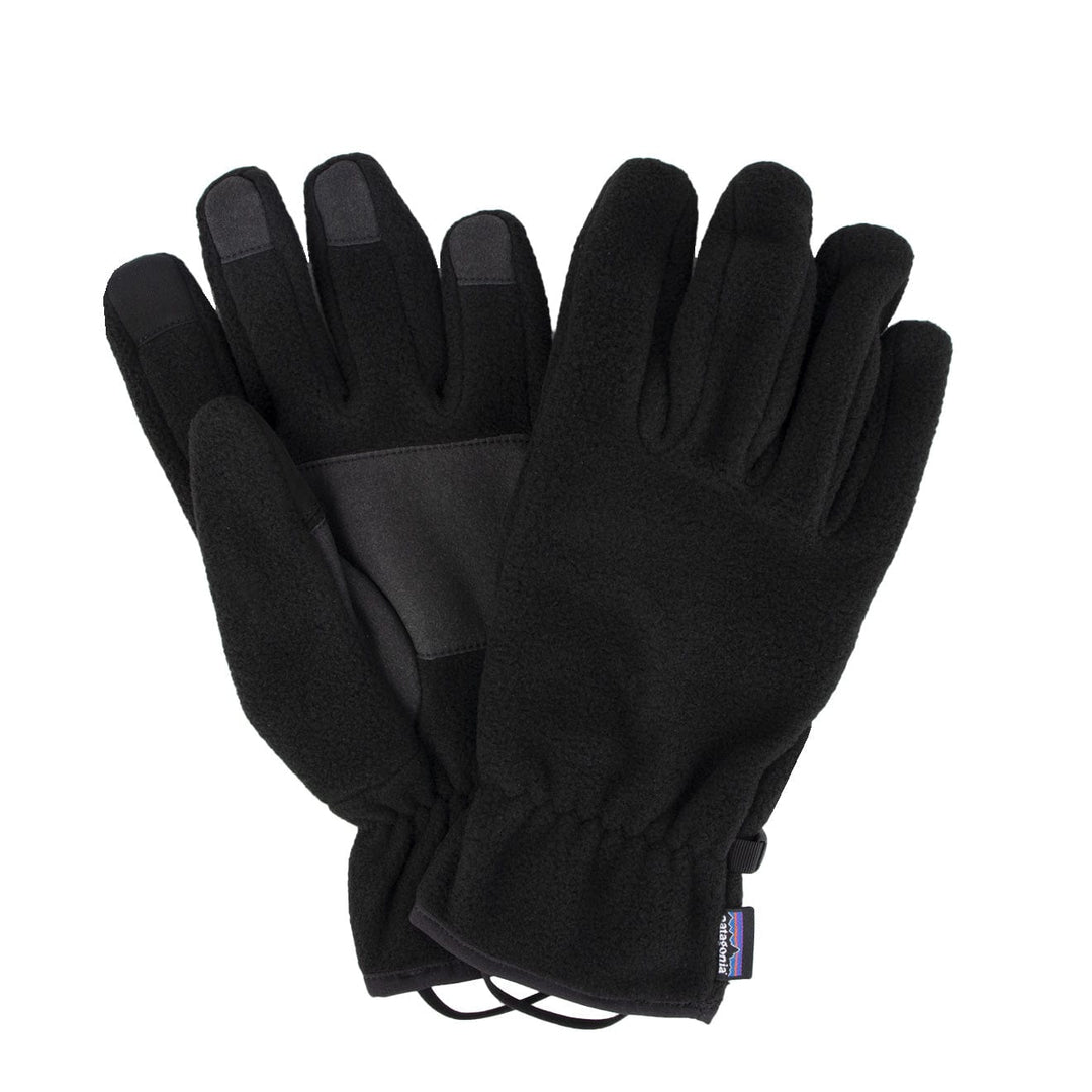 Patagonia Synchilla Fleece Gloves Black - Parasol Store