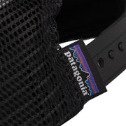 Patagonia P-6 Logo LoPro Trucker Hat Black Patagonia