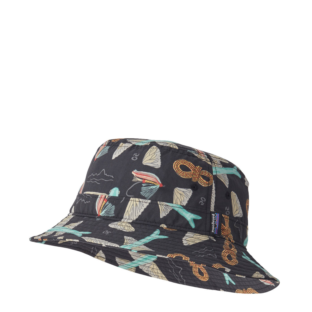 Patagonia Wavefarer Bucket Hat Fly 50 / Ink Black Patagonia